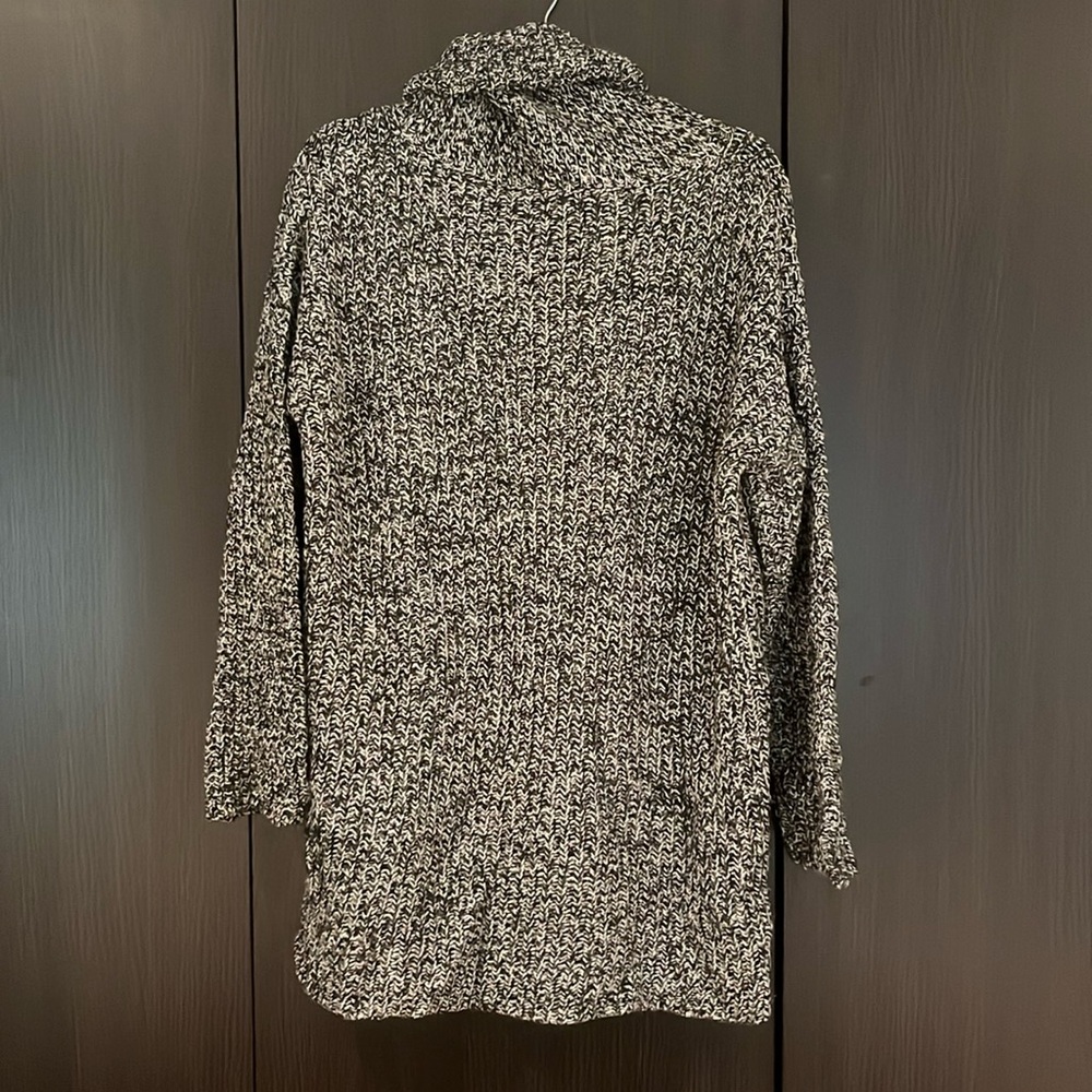 Oversized Wool Turtleneck Sweater